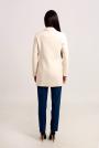 Women's Ivory Wool Coat 42115-201