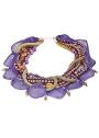 Rich Purple Colour Necklace 57 cm Dannyra Jewels