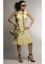 Yellow ladies dress-Z-07