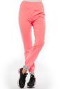 Women's light pink sports pants with edging Avangard