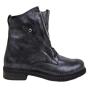 Women's graphite color leather boots 20391