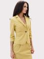 Women's jacket in mustard color 23199/301