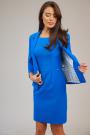 Navy blue sleeveless dress for women 72301-404