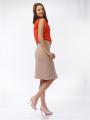 Women's skirt in powder color with bad 52001-701