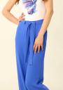 Women's tailored trousers in blue color 62309-407