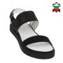 Sandale dama de culoare negru 33731