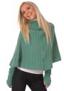 Green short poncho Z-10/11