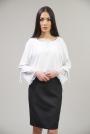 Women's straight black skirt 51803-900