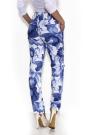 Women trousers with blue flowers Avangard