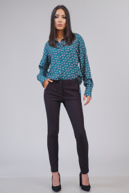 Women's trousers fitted design 7-8 length 62107B-985