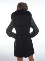 Ladies' Sport Elegant Black Jacket with Natural Lapel 11902L-3-P1-3