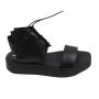 Casual women's sandals black C103-1457