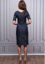 Women's Denim Dress with Lace Top Avangrard