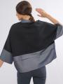 Women's blouse in gray color 8247