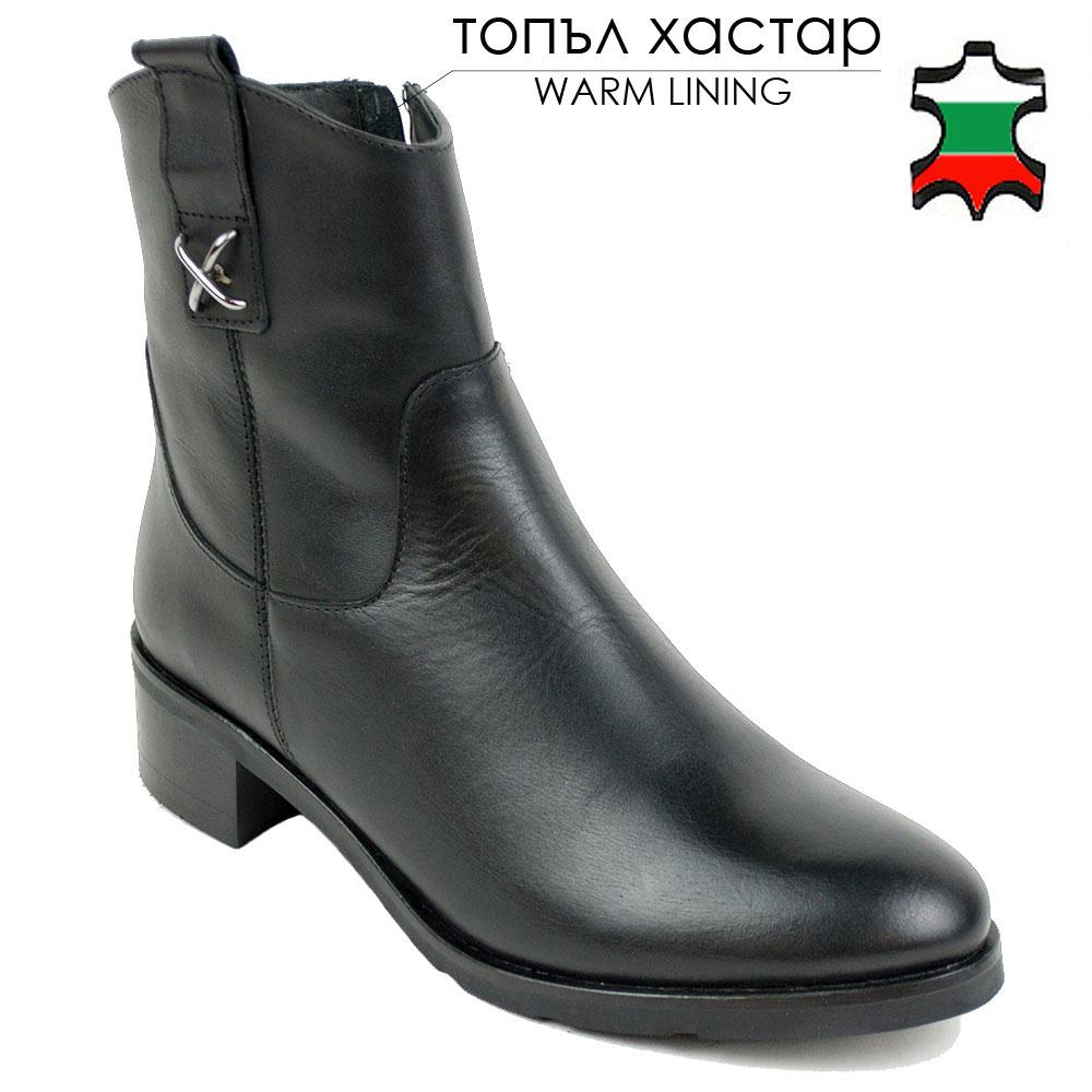 ladies black leather boots