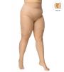 Plus size short beige leggings tights 30 DEN  model 111 LIDA