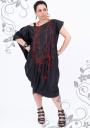 Maxi dress tunic with decoration Ilina