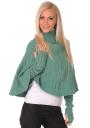 Green short poncho Z-10/11