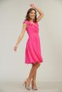 Women's formal dress in coral color 72111-703