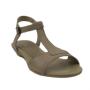 Women's casual low sandals in beige color 1424BEIGE