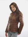 Ladies sport-elegant jacket in brown 11901/P6