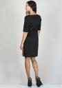 Rochie eleganta negra cu detaliu lateral RUMENA