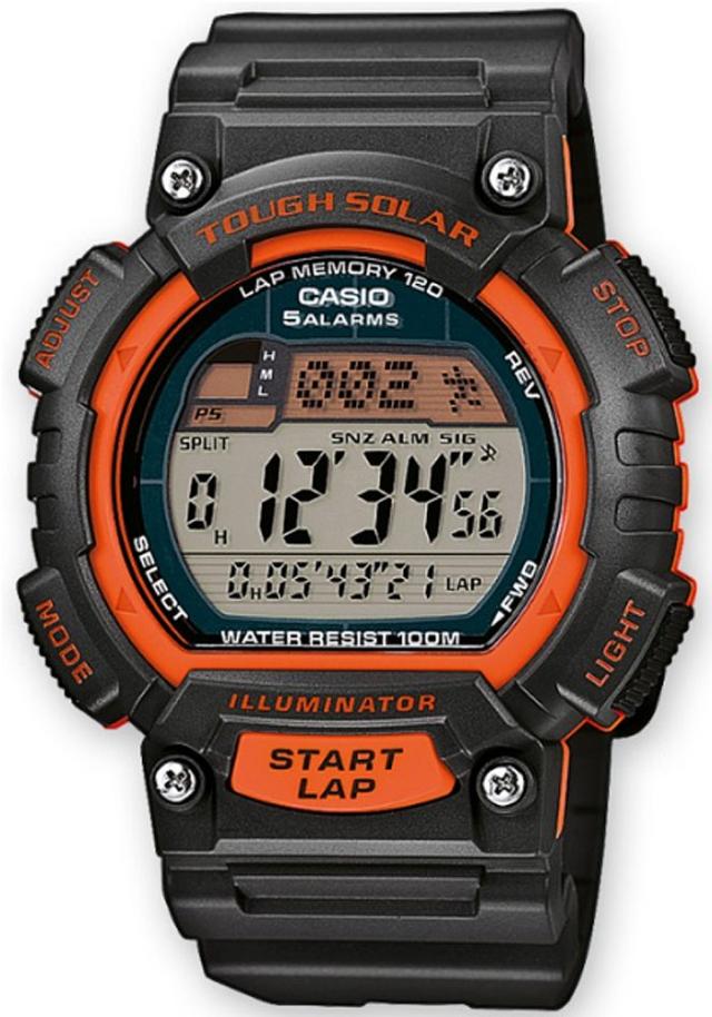 Men's Watch Casio STL-S100H-4AVEF -Sports LAP Memory 120 | Resin strap mens watches | bg-look.com