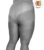 Plus size black tightening effect tights 20 DEN