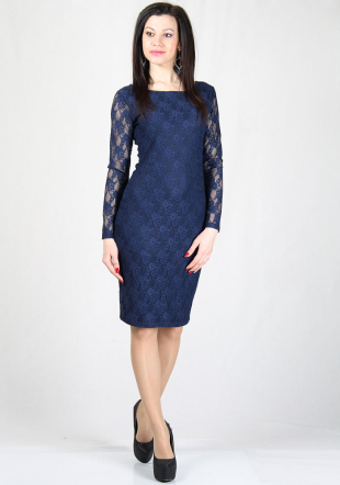 Dark blue pencil dress BF RUMENA