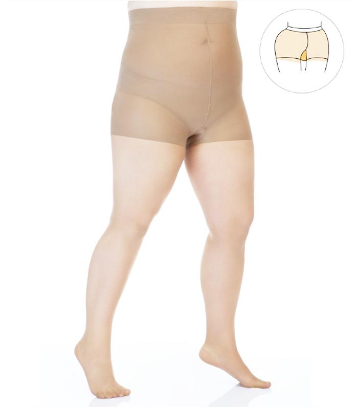 plus size beige tights