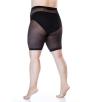 Plus size short black leggings tights 30 DEN  model 111 LIDA