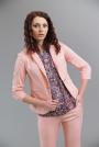 Women's fitted jacket in peach color 23199-304