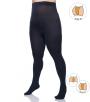 Plus size tights in graphite colour with additional band 80 DEN