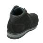 Men's black nubuck leather boots 32416