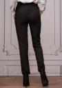 Women's set of black tunic shirt and black pants with pockets