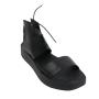 Casual women's sandals black C103-1457