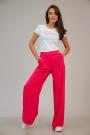 Women's cropped pants cyclamen color 62307-703-3