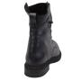 Women's graphite color leather boots 20391