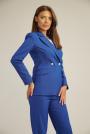 Royal Blue Women's Blazer and Pant Suit 62118-402-2 -42204-402