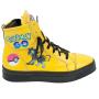 Women's shoes sport casual yellow leather with pokemons