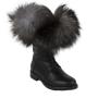 Ladies boots with fluffy collar Top113