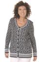 Cardigan in mixed black and white Z 09/10