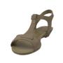 Women's casual low sandals in beige color 1424BEIGE