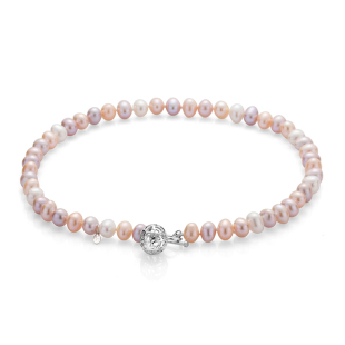 Fresh water pearls necklace 9-10mm R1667NM Swan