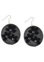 Cool mix of black shades earrings Dannyra Jewels