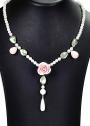 Tender Rose Necklace With Real Rose Dannyra Jewels