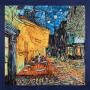 Scarf Painting "Night Cafe Terrace" Van Gogh 1851