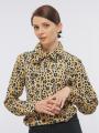 Women's blouse in mustard color 8103