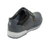 Men's black nubuck leather shoes with warm lining