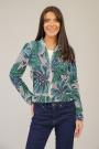 Women's short bomber jacket in colorful colors 42303-174